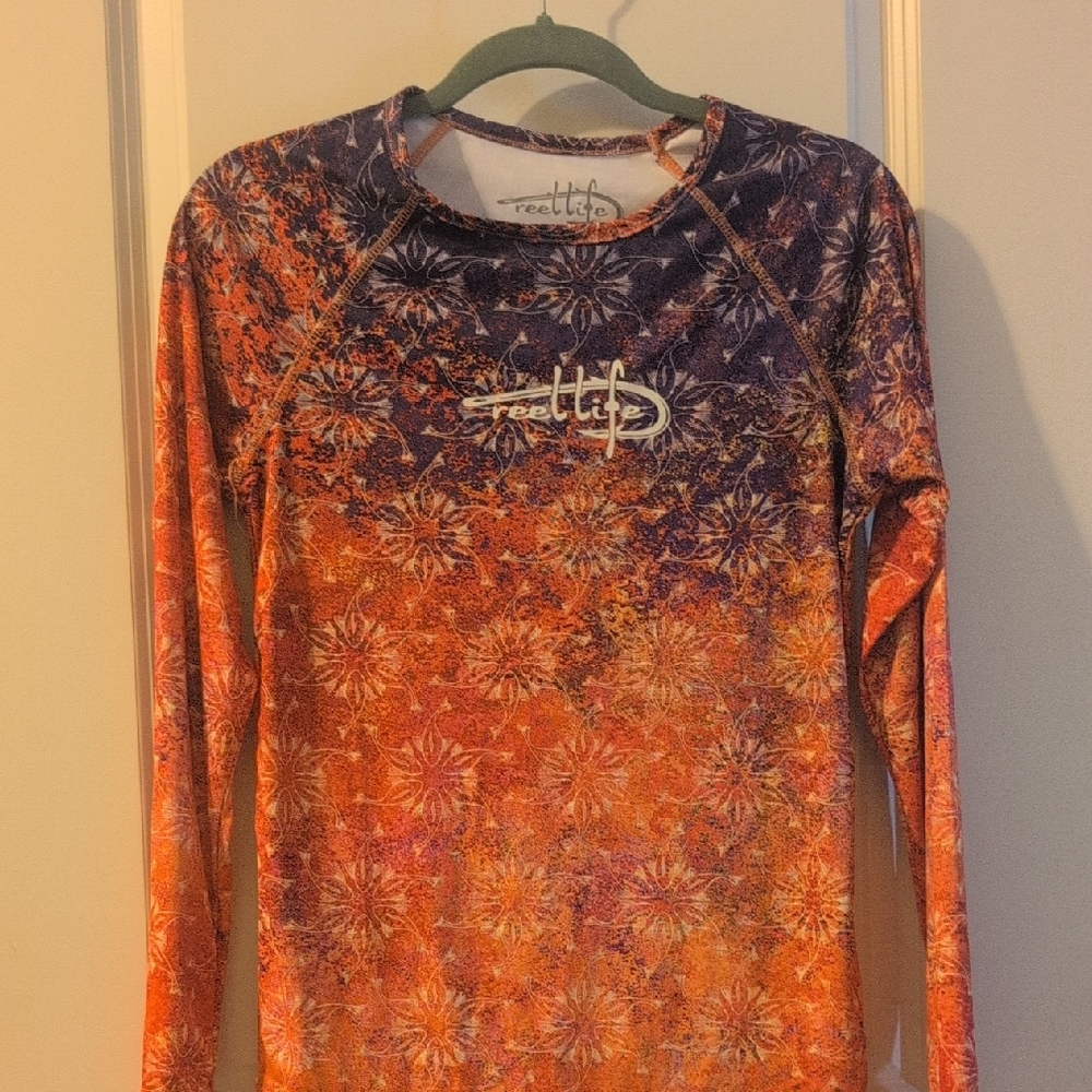 Colorful Long Sleeve Women's Top